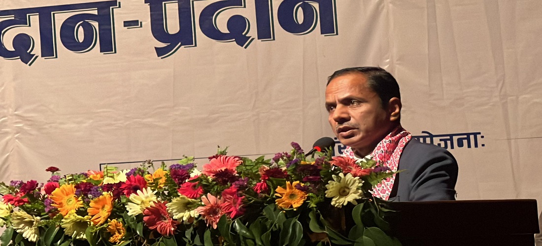 इस्टर सन्डे तथा पुनरुत्थान उत्सवको अवसरमा पुर्व गृह राज्यमन्त्री तथा नेपाल संघिय समाजवादी पार्टीका अध्यक्ष रिजवान अन्सारीको सम्वोधन ।