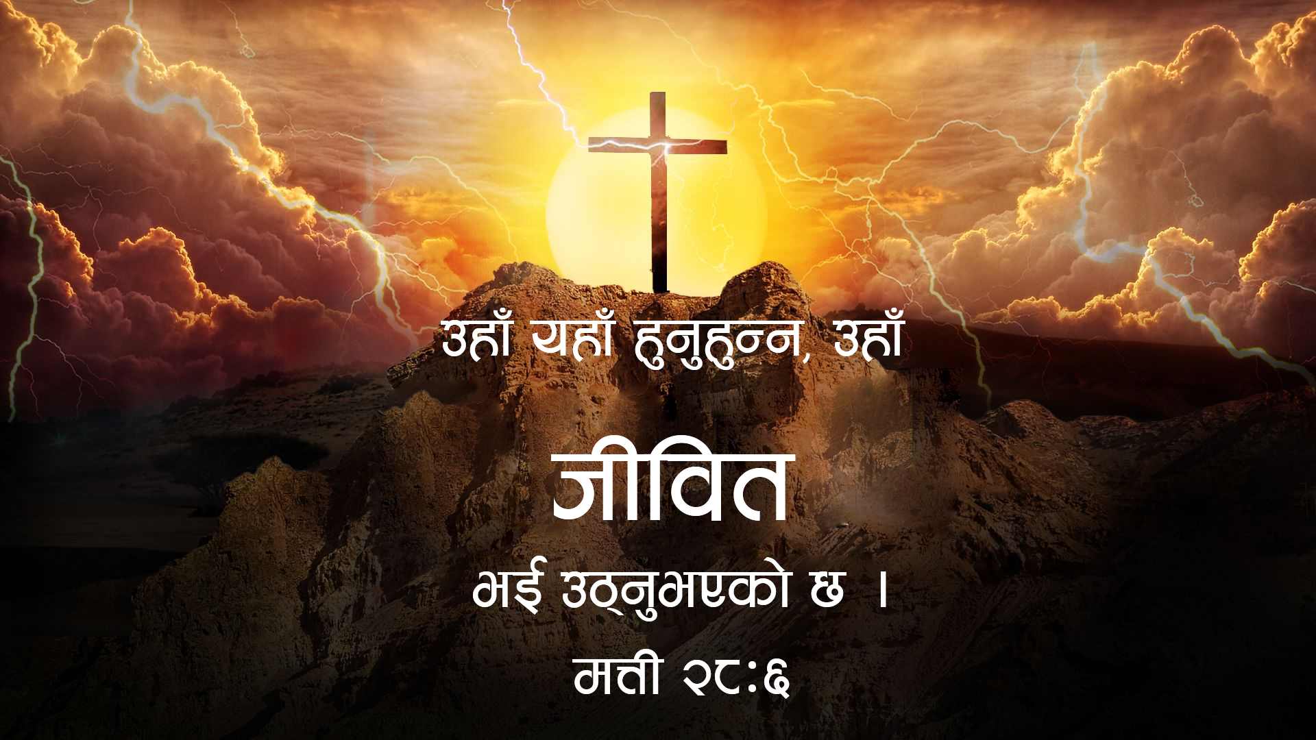 इस्टर तथा नयाँ वर्ष २०८० को हार्दिक शुभकामना ……