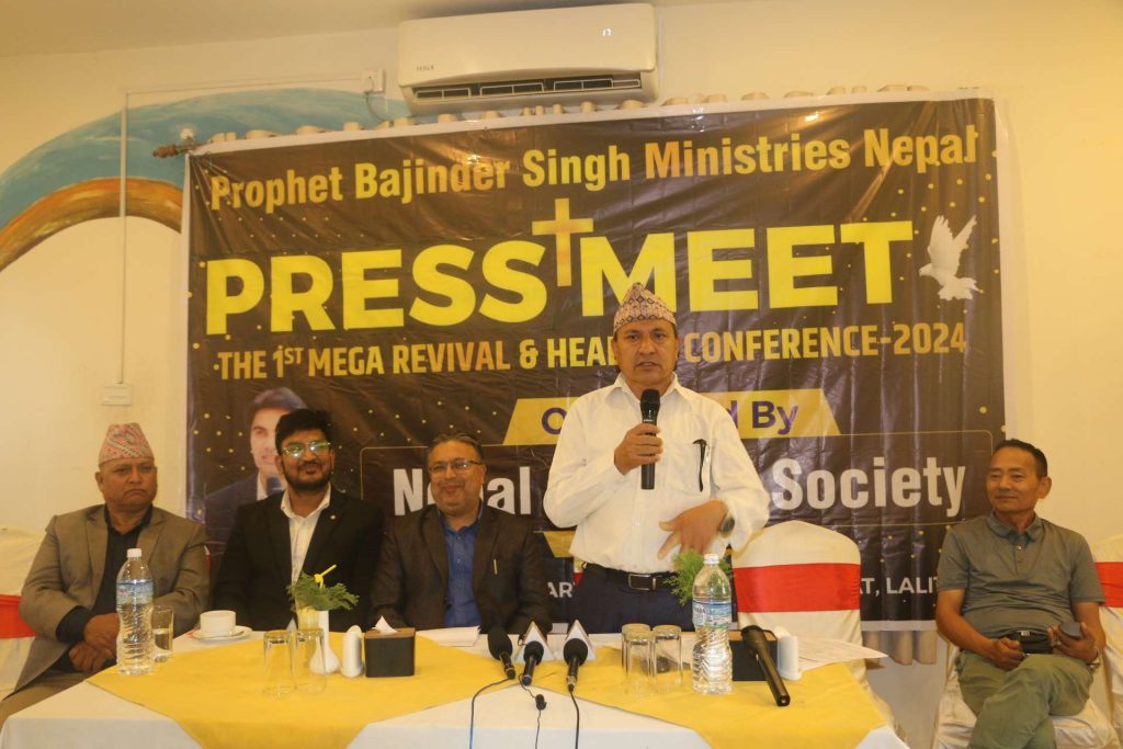वजिन्दर सिंह नेपाल आउने : १ लाख मानिसहरुकाे उपस्थितिमा विशाल जागृती तथा चंगाइ सभा हुने