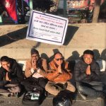 ख्रिष्टियन आयोग माग्दै माइतीघरमा धर्ना